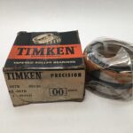 Tapered Roller Bearing – 2.2500 in Bore, 3.9370 in Cup Outer Diameter, class 2, Case-Hardened Steel.