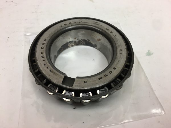 Taper Roller Single Cone – 2.3750 in Bore, class 2, Case-Carburized Steel with keyway.
