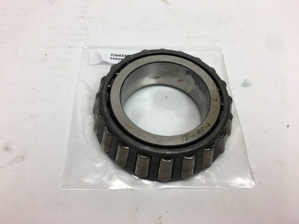 Taper Roller Single Cone – 2.3750 in Bore, class 2, Case-Carburized Steel with keyway.