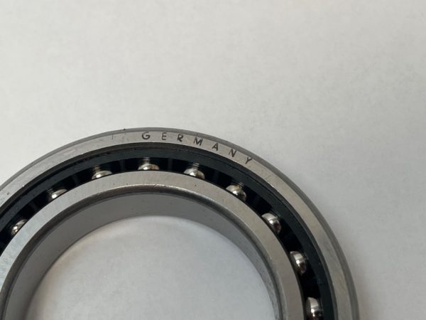 Angular contact bearings – 65 mm ID, 100 mm OD, 18 mm Width, Open, 15°, Light preload.