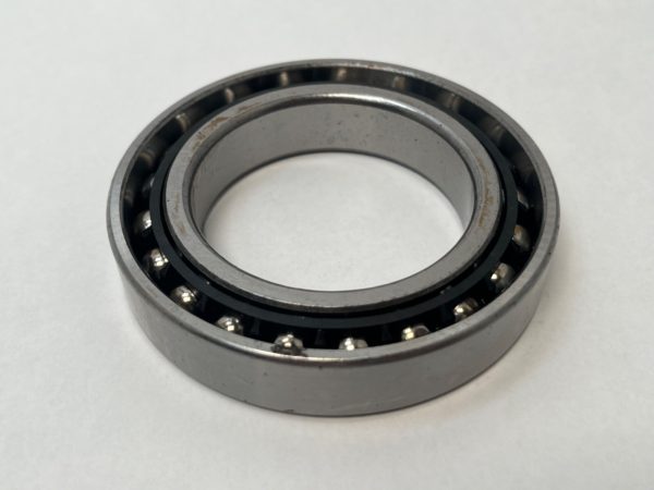 Angular contact bearings – 65 mm ID, 100 mm OD, 18 mm Width, Open, 15°, Light preload.