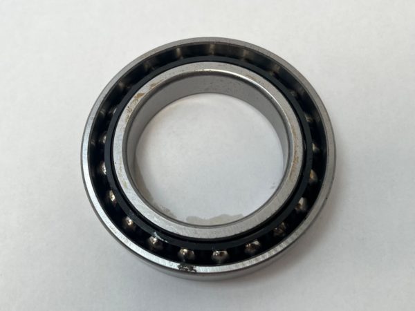 Angular contact bearings – 65 mm ID, 100 mm OD, 18 mm Width, Open, 15°, Light preload.