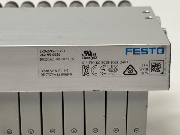 Festo 2-242-95-0020 Solenoid Valve Assembly 2242950020 VAEM-L1-S-M1-25