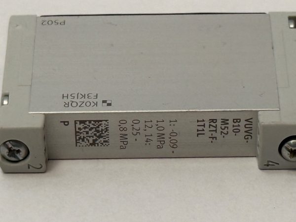Festo VUVG-B10-B52-RZT-F-1T1L Solenoid Valve VUVGB10B52RZTF1T1L