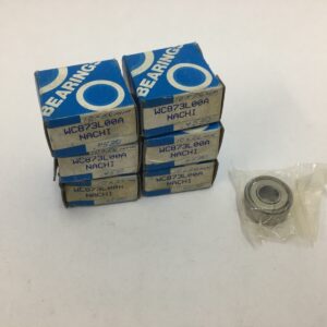 NACHI WC873L00A Bearing Sealed 10mmx26mmx0.4530" WC 873L00A Japan 6 pcs
