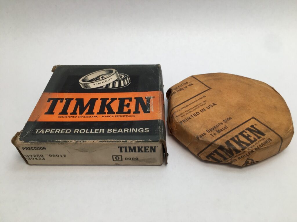 Tapered Roller Bearing Set - 2.500 in Bore, 4.3331 in Cup Outer Diameter, 0.6787 in Cup Width, 0.8661 in Cone Width, Class 2, Case-Hardened Alloy Steel.