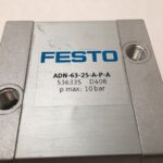Festo ADN-63-25-A-P-A Pneumatic Cylinder ADN6325APA 536335 D408 10bar