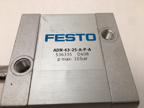 Festo ADN-63-25-A-P-A Pneumatic Cylinder ADN6325APA 536335 D408 10bar