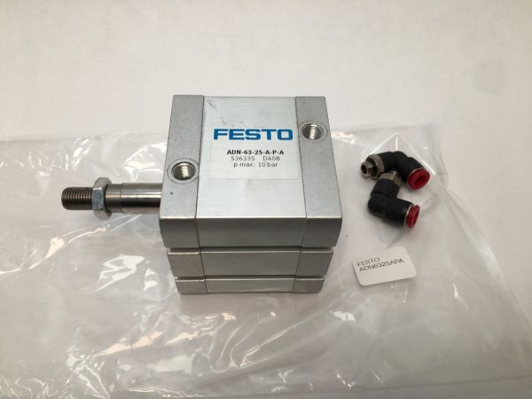 Festo ADN-63-25-A-P-A Pneumatic Cylinder ADN6325APA 536335 D408 10bar