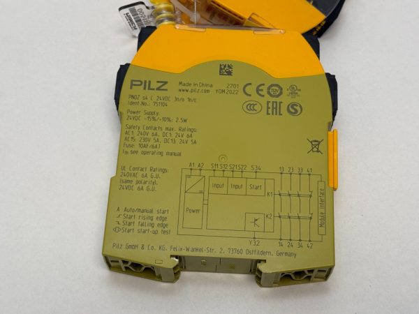 Pilz PNOZ-S9 PNOZ-S4 Safety Relay Set Pilz 150109 751104 PNOZ S9 & PNOZ S4