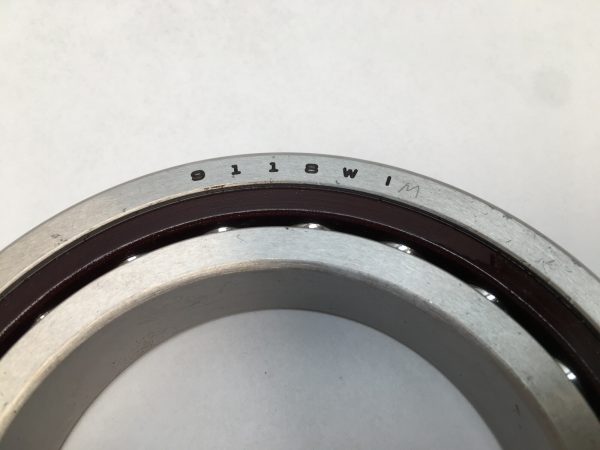 Angular Contact Ball Bearing – 90 mm ID, 140 mm OD, 24 mm Width, Open, 15° Contact Angle, Medium Preload.