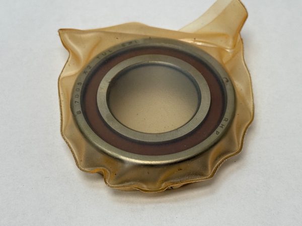 Angular Contact Ball Bearing – Straight Bore, 25 mm ID, 47 mm OD, 12 mm Width, Open, 15° Contact Angle, Light Preload.