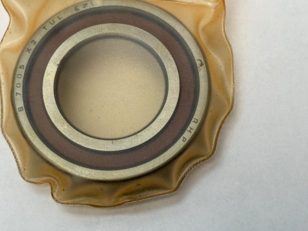 Angular Contact Ball Bearing – Straight Bore, 25 mm ID, 47 mm OD, 12 mm Width, Open, 15° Contact Angle, Light Preload.