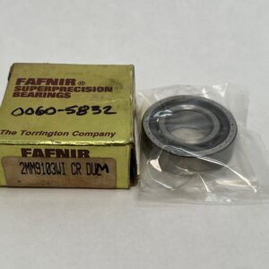 Angular Contact Ball Bearing - 20 mm ID, 42 mm OD, 12 mm Width, Open, 15° Contact Angle, Medium Preload