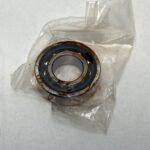Angular Contact Ball Bearing – 10 mm ID, 22 mm OD, 6 mm Width, Open, 15° Contact Angle, Light Preload.