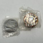 Angular Contact Ball Bearing – 10 mm ID, 22 mm OD, 6 mm Width, Open, 15° Contact Angle, Light Preload.