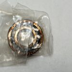 Angular Contact Ball Bearing – 10 mm ID, 22 mm OD, 6 mm Width, Open, 15° Contact Angle, Light Preload.