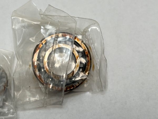 Angular Contact Ball Bearing – 10 mm ID, 22 mm OD, 6 mm Width, Open, 15° Contact Angle, Light Preload.