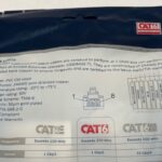 Weltron 90-C6CB-BL-001 1ft Blue Cat6 CB Snagless Patch Cable 90C6CBBL001 8 Pcs