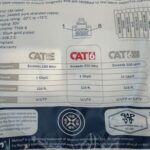 Weltron 90-C6CB-BL-001 1ft Blue Cat6 CB Snagless Patch Cable 90C6CBBL001 8 Pcs
