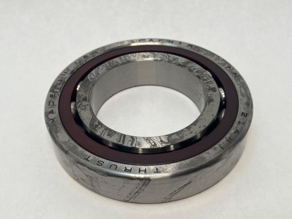 Angular contact bearing – 70 mm ID, 125 mm OD, 24 mm Width, Open, 25°.