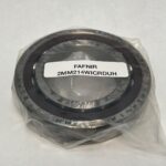 Angular contact bearing – 70 mm ID, 125 mm OD, 24 mm Width, Open, 25°.