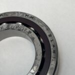 Angular contact bearing – 70 mm ID, 125 mm OD, 24 mm Width, Open, 25°.