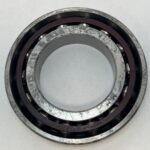Angular contact bearing – 70 mm ID, 125 mm OD, 24 mm Width, Open, 25°.
