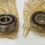 Angular Contact Bearing – 17 mm ID, 47 mm OD, 14 mm Width, Open, 25° contact angle, Light preload.