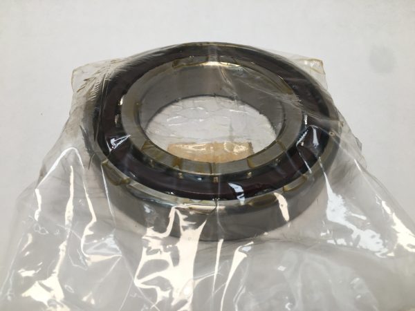 Angular Contact Ball Bearing – Straight Bore, 80 mm ID, 140 mm OD, 26 mm Width, Open, 15° Contact Angle, Heavy Preload.