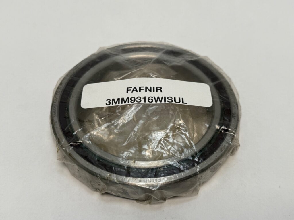 Angular Contact Bearing – 80 mm ID, 110 mm OD, 16 mm Width, Open, 25°, Light preload.