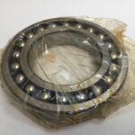 Self Aligning Ball Bearing – Straight Bore, 75 mm ID, 130 mm OD, 25 mm Width, Open.