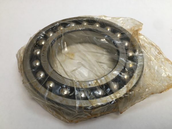 Self Aligning Ball Bearing – Straight Bore, 75 mm ID, 130 mm OD, 25 mm Width, Open.