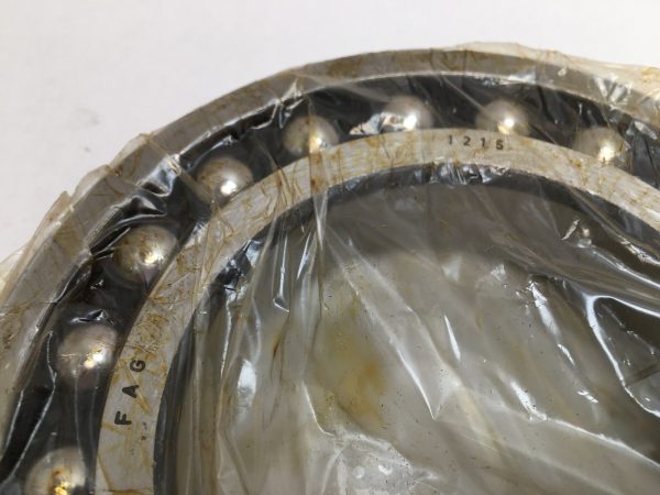 Self Aligning Ball Bearing – Straight Bore, 75 mm ID, 130 mm OD, 25 mm Width, Open.