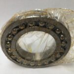 Self Aligning Ball Bearing – Straight Bore, 75 mm ID, 130 mm OD, 25 mm Width, Open.