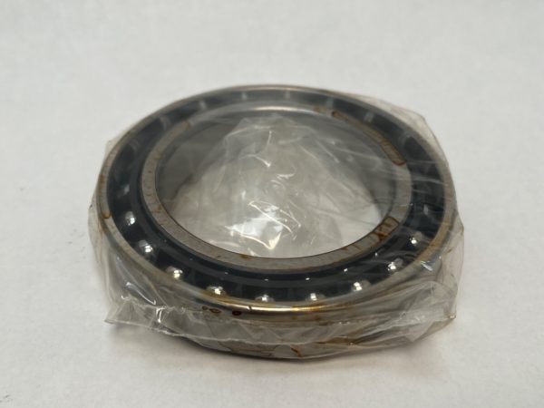 Angular Contact Ball Bearing – 65 mm ID, 100 mm OD, 18 mm Width, Open, 15° Contact Angle, Light Preload.