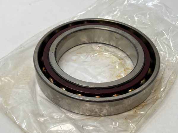 Angular Contact Ball Bearing – 75 mm ID, 115 mm OD, 20 mm Width, Open, 15° Contact Angle.