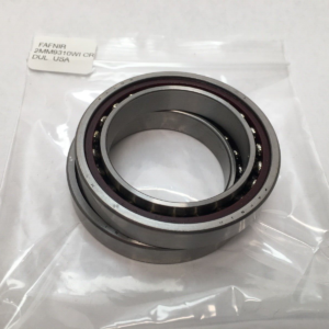 Super Precision Angular Contact Ball Bearing - Straight Bore, 50 mm ID, 72 mm OD, 12 mm Width, Open, 15° Contact Angle, Universal Pairing, Light Preload.