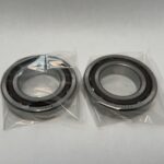 Angular Contact Ball Bearing – Straight Bore, 55 mm ID, 100 mm OD, 21 mm Width, Open, 15° Contact Angle, Light Preload.