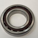 Angular Contact Ball Bearing – Straight Bore, 55 mm ID, 100 mm OD, 21 mm Width, Open, 15° Contact Angle, Light Preload.