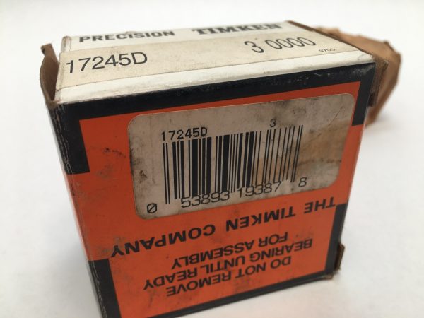 Tapered Roller Cup – 2.4409″ Outer Diemeter, 1.4275″ Width, class 3, Case-Carburized Steel.