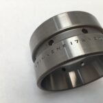 Tapered Roller Cup – 2.4409″ Outer Diemeter, 1.4275″ Width, class 3, Case-Carburized Steel.