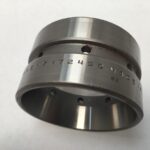 Tapered Roller Cup – 2.4409″ Outer Diemeter, 1.4275″ Width, class 3, Case-Carburized Steel.