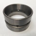 Tapered Roller Cup – 2.4409″ Outer Diemeter, 1.4275″ Width, class 3, Case-Carburized Steel.