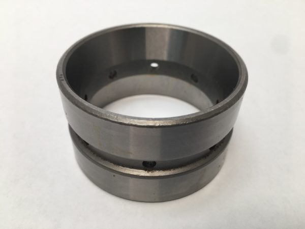 Tapered Roller Cup – 2.4409″ Outer Diemeter, 1.4275″ Width, class 3, Case-Carburized Steel.