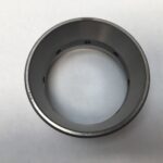 Tapered Roller Cup – 2.4409″ Outer Diemeter, 1.4275″ Width, class 3, Case-Carburized Steel.