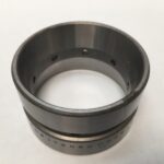 Tapered Roller Cup – 2.4409″ Outer Diemeter, 1.4275″ Width, class 3, Case-Carburized Steel.