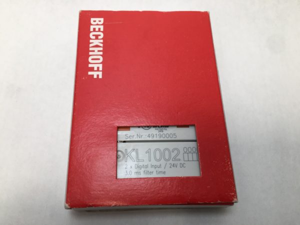 BECKHOFF KL1002 Programing Analog Output Terminal / Module KL 1002 Germany