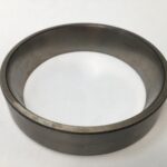 Timken 34366 Tapered Roller Bearing up. High-capacity component designed for combined radial and thrust loads. Features 4-7/16″ OD and 15/16″ Width, part of a heavy-duty set.