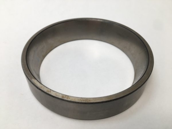Timken 34366 Tapered Roller Bearing up. High-capacity component designed for combined radial and thrust loads. Features 4-7/16″ OD and 15/16″ Width, part of a heavy-duty set.